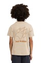 Jack Wolfskin t-shirt dziecięcy bawełniany PAW T K A65937.104.152