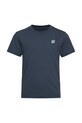 Jack Wolfskin t-shirt dziecięcy bawełniany PAW T K A65937.164 granatowy SS26