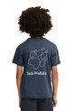 Jack Wolfskin t-shirt dziecięcy bawełniany PAW T K A65937.164