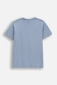 Detské bavlnené tričko Coccodrillo WC6143212VBA modrá SS26