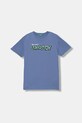 United Colors of Benetton T-shirt per bambini in cotone blu 3I1XC10S4.G.Stagionale