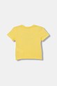 United Colors of Benetton t-shirt dziecięcy z bawełną 3I1XG10LK.P.Stagionale żółty SS26