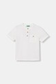 United Colors of Benetton tričko detské s bavlnou biela 34I0C10T9.G.Stagionale