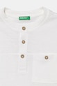 Chlapec United Colors of Benetton tričko detské s bavlnou 34I0C10T9.G.Stagionale biela