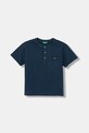 United Colors of Benetton tricou pentru copii, cu bumbac bleumarin 34I0C10T9.G.Stagionale