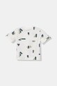 United Colors of Benetton tričko detské s bavlnou 39TPG10MT.P.Stagionale biela SS26
