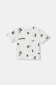 United Colors of Benetton tričko detské s bavlnou 39TPG10MT.P.Stagionale biela SS26