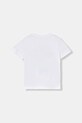 Coccodrillo T-shirt dziecięcy bawełniany WC6143217VBB biały SS26