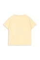 Момче Konges Sløjd тениска за деца с ленена смес ERA TEE OCS KS105359.PPY2 жълт
