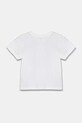 United Colors of Benetton tricou pentru copii din bumbac 3I1XA1078.W.seasonal alb SS26