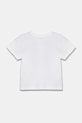United Colors of Benetton tricou pentru copii din bumbac 3I1XA1078.W.seasonal alb SS26