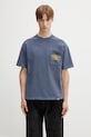 Abbigliamento Represent NOTHING FASTER t-shirt in cotone da uomo MLM100596.10 blu