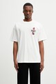 Odzież Represent THE VIPER ROOM DICE t-shirt męski bawełniany MLM100598.72 biały