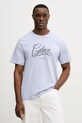 Calvin Klein Jeans t-shirt bawełniany nadruk niebieski LV04RE804G