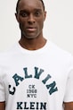 Calvin Klein Jeans t-shirt bawełniany biały LV04RE810G