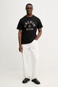 Calvin Klein Jeans t-shirt bawełniany LV04RE810G czarny SS26