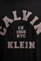 Calvin Klein Jeans t-shirt bawełniany LV04RE810G czarny