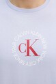 Calvin Klein Jeans t-shirt bawełniany LV14RE816G niebieski