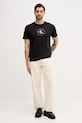 Calvin Klein Jeans t-shirt bawełniany LV14RE816G czarny SS26