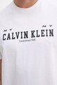 Calvin Klein Jeans t-shirt bawełniany LV14RE817G biały