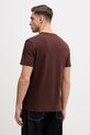 Odzież Calvin Klein Jeans t-shirt bawełniany LV14RE817G brązowy