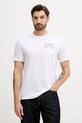 Calvin Klein Jeans t-shirt bawełniany nadruk biały LV14RE830G