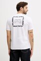 Odzież Calvin Klein Jeans t-shirt bawełniany LV14RE830G biały