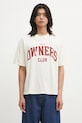 Represent t-shirt bawełniany Owners nadruk beżowy OCM100047.30
