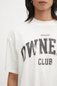 Represent t-shirt bawełniany Owners beżowy OCM100047.72