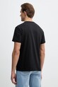 Oblečenie Bavlnené tričko Calvin Klein Jeans LV14RE818G čierna