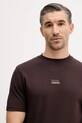 Karl Lagerfeld t-shirt brązowy 561235.755034
