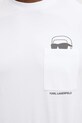 Karl Lagerfeld t-shirt 561221.755047 biały