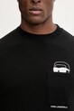Karl Lagerfeld t-shirt 561221.755047 czarny
