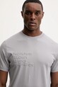 Karl Lagerfeld t-shirt bawełniany szary 561241.755061