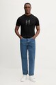 Bavlněné tričko Karl Lagerfeld 561252.755072 černá SS26
