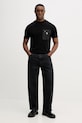Karl Lagerfeld t-shirt bawełniany 561221.755043 czarny SS26