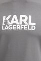 Karl Lagerfeld t-shirt bawełniany 561235.755780 szary