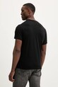 Odzież Karl Lagerfeld t-shirt bawełniany 561235.755780 czarny