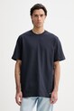 Abbigliamento Les Deux t-shirt in cotone Ben 1001565 blu navy