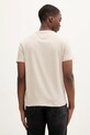 Odzież Tommy Jeans t-shirt bawełniany DM0DM22317 beżowy