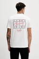 Tommy Jeans t-shirt bawełniany nadruk biały DM0DM22319