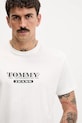 Tommy Jeans t-shirt bawełniany biały DM0DM22322