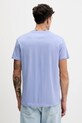 Odzież Tommy Jeans t-shirt bawełniany DM0DM22322 niebieski