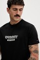 Tommy Jeans t-shirt bawełniany czarny DM0DM22322