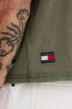 Tommy Jeans t-shirt bawełniany DM0DM22330 zielony