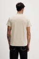 Odzież Tommy Jeans t-shirt bawełniany DM0DM22333 beżowy