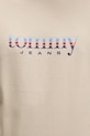 Tommy Jeans t-shirt bawełniany DM0DM22333 beżowy