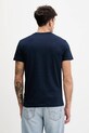 Odzież Tommy Jeans t-shirt bawełniany DM0DM22333 granatowy