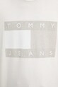 Хлопковая футболка Tommy Jeans DM0DM22463 бежевый
