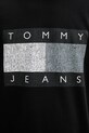 Tommy Jeans t-shirt bawełniany DM0DM22463 czarny